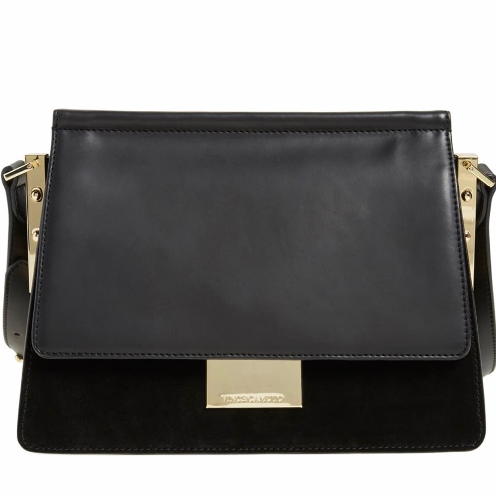 Vince Camuto abril leather shoulder bag